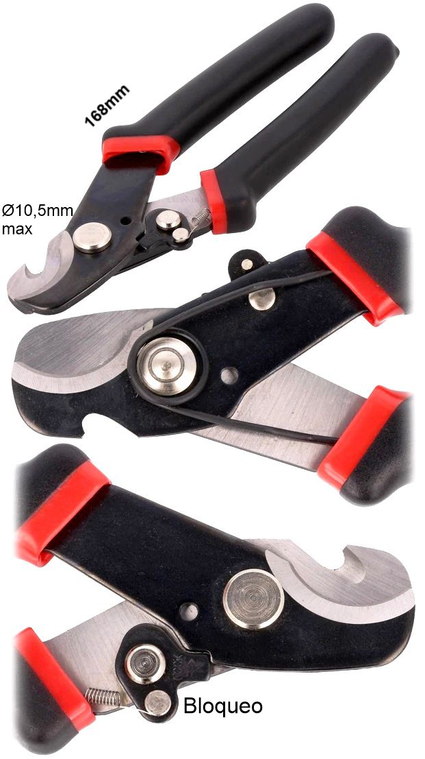 Alicates corte 168mm